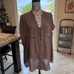Taupe Torrid Women's Top